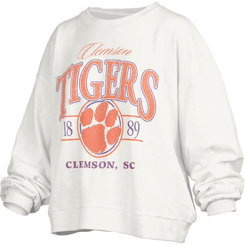 Pressbox Women's Clemson Vinson Janise Long Sleeve T-shirt