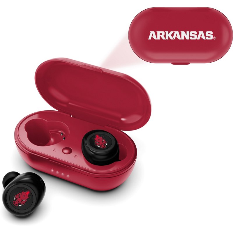 Mizco University of Arkansas True v.2 Wireless Earbuds