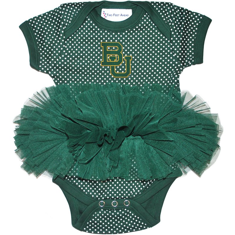 Two Feet Ahead Infants Girls' Baylor University Tutu Creeper