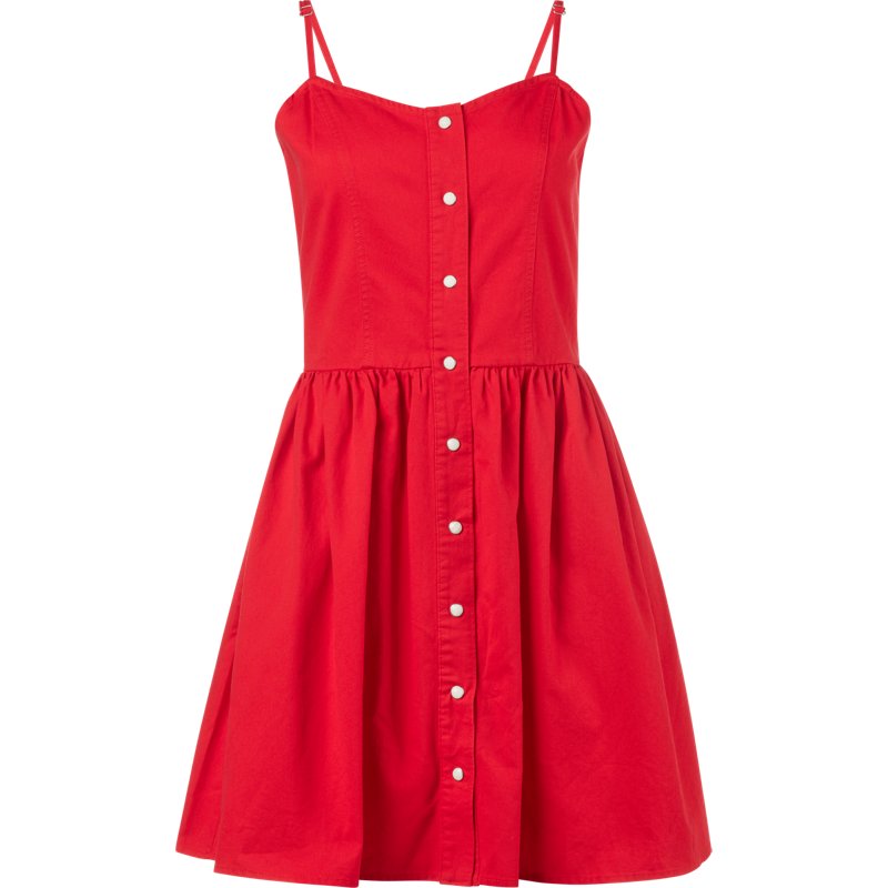 Wrangler Women's Sleeveless Snap Dress