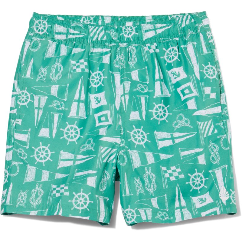 O'Rageous Boys' Flag Printed Volley Shorts