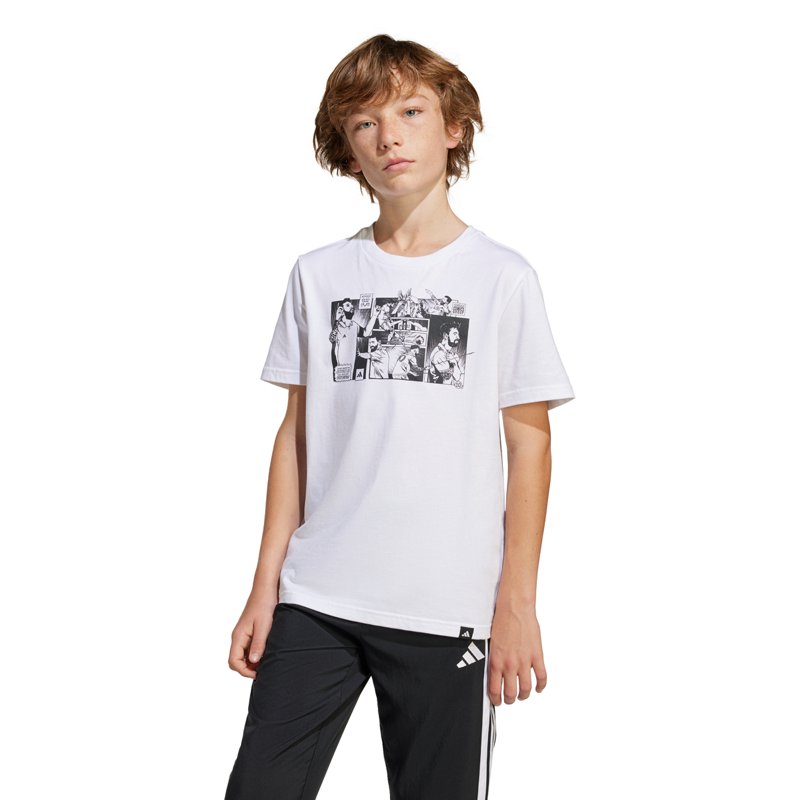 adidas Boys' Messi Icon Graphic T-shirt