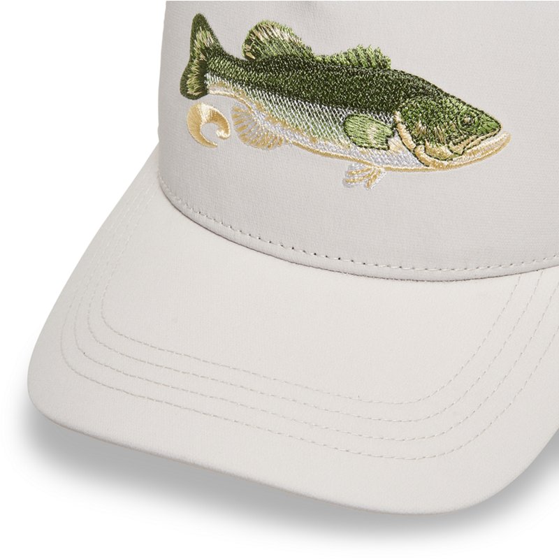 Costa Del Mar Men's Stitched Bass Trucker Hat