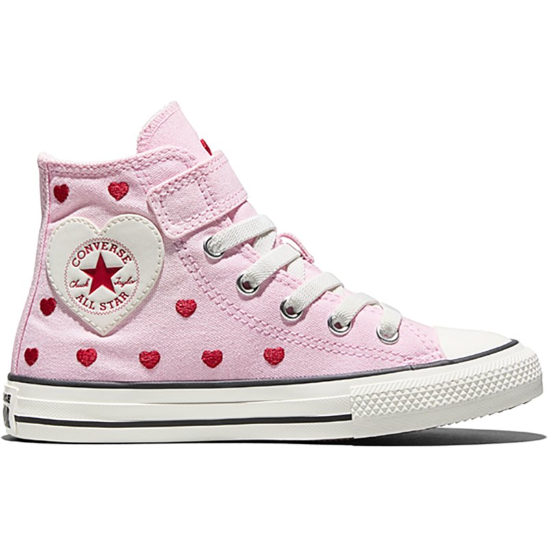 Converse Kids' Preschool Chuck Taylor All Star Hearts & Roses Easy On Shoes