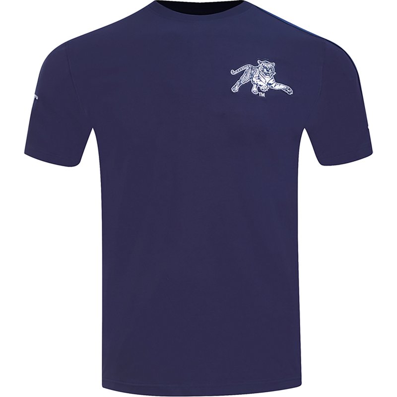 Pro Standard Men's Jackson State University Homecoming Striped Graphic T-shirt