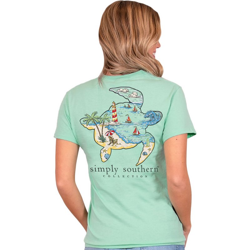 Simply Southern Women's Sea Short-Sleeve T-Shirt