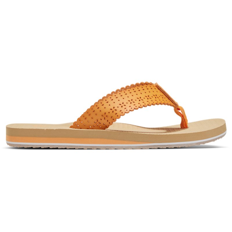 O'Rageous Girls' Lasercut Flip Flops