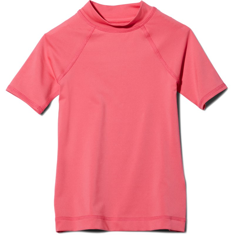 O'Rageous Boys' 4-7 Solid Short Sleeve Rash Guard