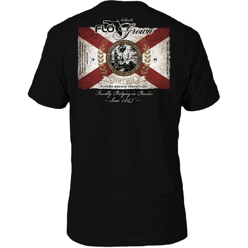 FLOGROWN Men's Beer Label T-shirt